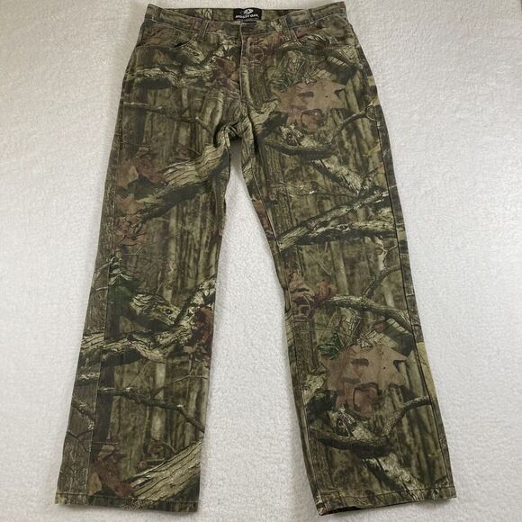 Mossy Oak Other - Mossy Oak Camo Pants Men 36x32 (Real 36x30) Camouflage Hunting Outdoor Y2K Green